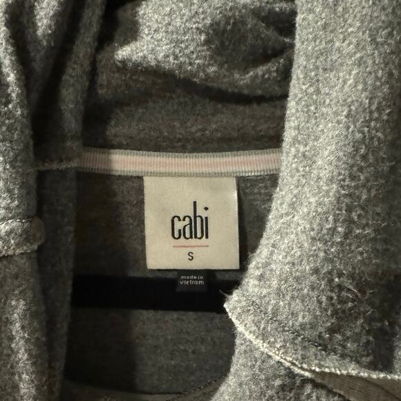 Cabi 3996 ATC Cowl Neck Pullover Sweatshirt Womens S Small Gray Oversized - Picture 4 of 5